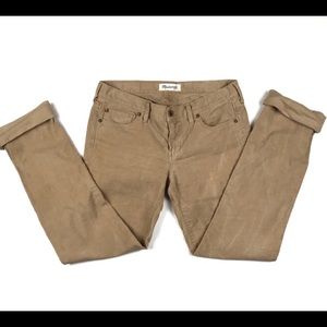 MADEWELL corduroy straight pants